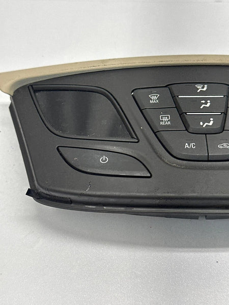 2016 TO 2020 BUICK ENVISION CLIMATE CONTROL HVAC AC FRONT PANEL ASSY OEM 84443701