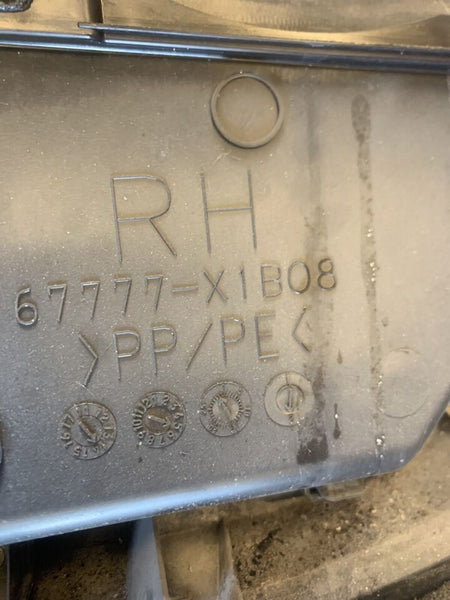 Moldura de panel de puerta para Toyota Rav4 (2013-2015), conjunto delantero derecho OEM 6761042A60C5