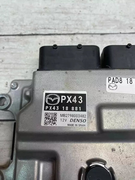 Mazda CX-3 engine control module 2019 to 2022 ecm ecu ebx PX4318881 2.0L OEM