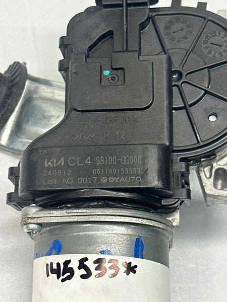 2025 KIA K4 WIPER MOTOR WINDSHIELD FRONT WIPER MOTOR ASSEMBLY OEM 98100GG000
