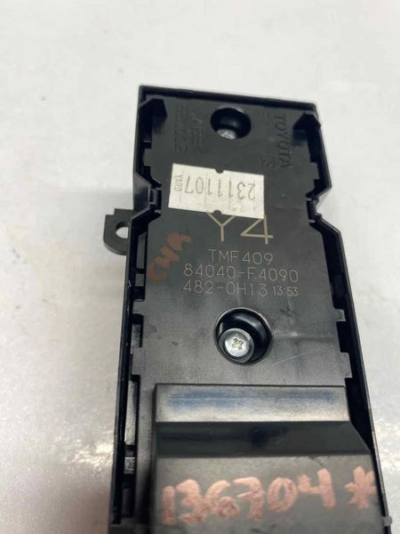 2021 2022 TOYOTA CHR MASTER SWITCH MASTER WINDOW SWITCH ASSY OEM 84040F4090