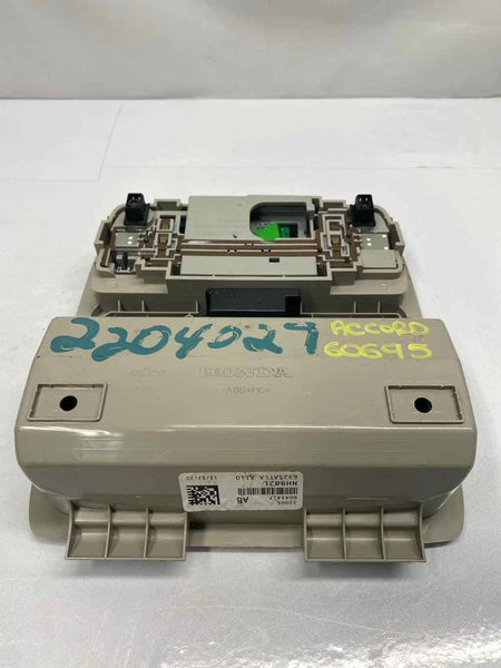 2013 TO 2022 HONDA ACCORD OVERHEAD CONSOLE CENTER ROOF CONSOLE ASSY OEM 83250TA0A51ZJ