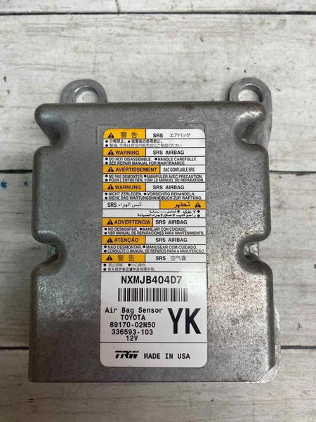 Toyota Corolla occupant detection 2020 control module unit OEM 8917002N50