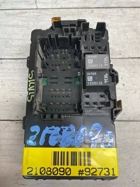 Caja de conexiones para Chevrolet Silverado (2015 a 2019), conjunto de fusibles y relés de cabina OEM 23459420