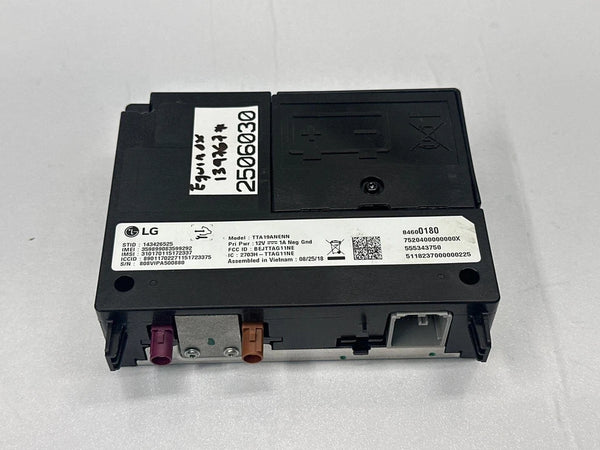 2019 20 CHEVROLET EQUINOX TELEMATICS CONTROL COMMUNICATION UNIT ASSY OEM 84600180