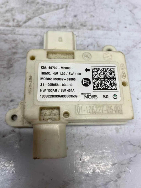 2020 KIA FORTE OCCUPANT DETECTION FRONT PASSENGER SIDE CONTROL MODULE 80702M6000