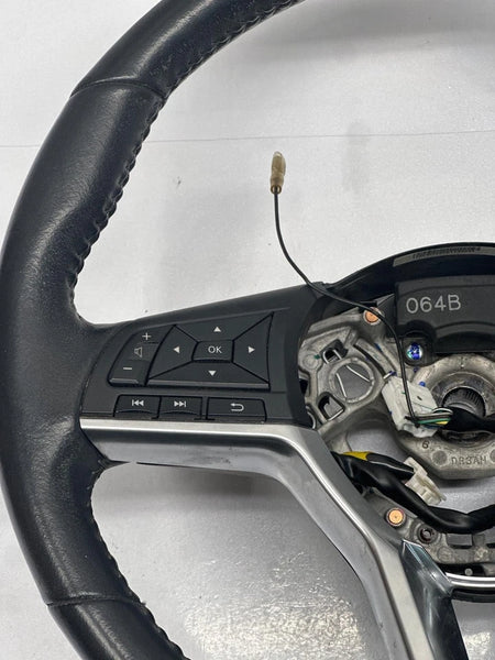 2020 TO 2023 NISSAN SENTRA STEERING WHEEL LEATHER BLACK OEM 484306LW4C SV MODEL