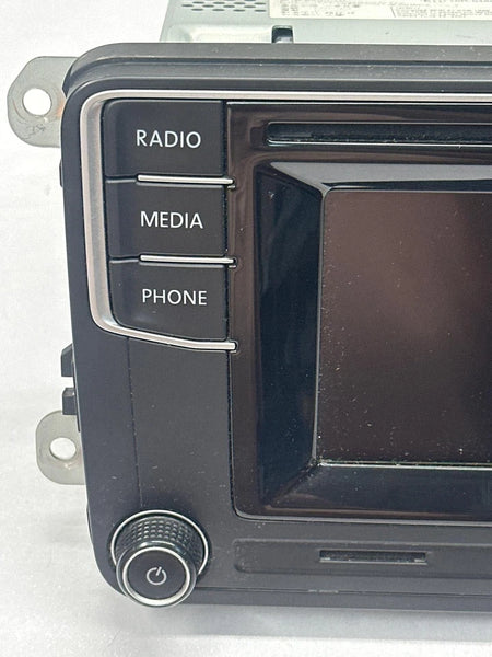 2018 VOLKSWAGEN PASSAT RADIO AM FM DISPLAY & RECEIVER 5.0" ASSY OEM 561035150B