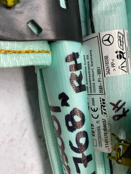 MERCEDES CLA250 AIR BAG 2020 ROOF PASSANGER SIDE ASSY OEM 1188600200