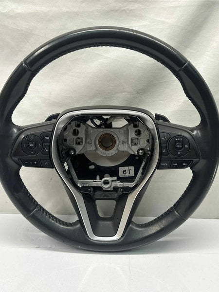 2019 TO 2024 TOYOTA COROLLA STEERING WHEEL JAPAN BUILT LEATHER BLACK OEM 451000Z130C0