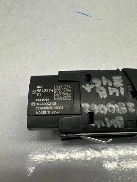 2020 BMW X2 DASH SWITCH WARNING HAZARD LIGHT CONTROL SWITCH ASSY OEM 6842274