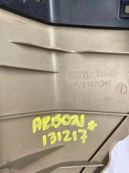 TOYOTA 4RUNNER A PILAR 2010 23 PANEL DE CUBIERTA DE MOLDURA LATERAL IZQUIERDA BEIGE OEM 6222035040
