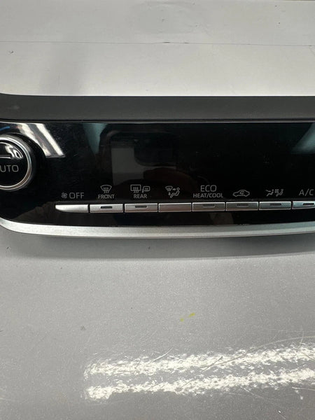 2020 TO 2022 TOYOTA COROLLA CLIMATE CONTROL HVAC AC AUTO PANEL 5590012F50 SEDAN HYBRID