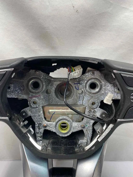 2017 TO 2019 HYUNDAI SANTA FE STEERING WHEEL XL OEM 561102WAY0URY LEATHER HEATED BLACK