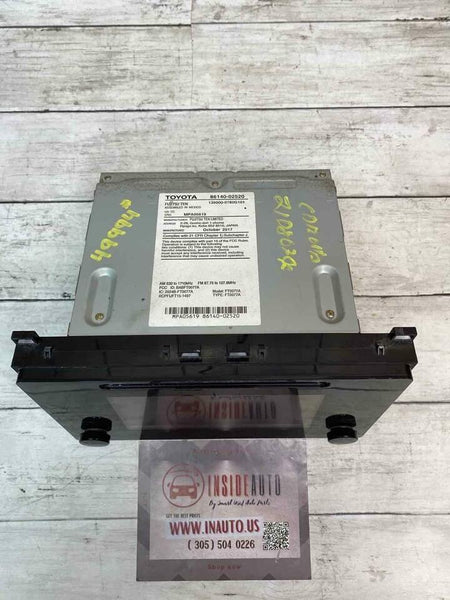 Radio AM/FM para Toyota Corolla 2017-2019 con pantalla y receptor OEM 8614002520 100639