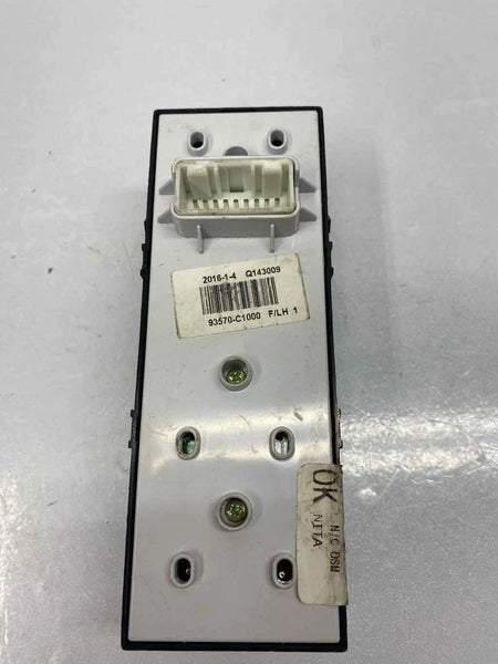 2015 TO 2019 HYUNDAI SONATA WINFDOW SWITCH MASTER WINDOW SWITCH ASSY OEM 93570C1000