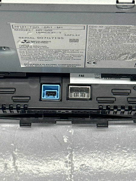 2019 TO 2021 HONDA CIVIC RADIO AM FM DISPLAY RECEIVER HATCHBACK SPORT OEM 39101TGGAB1