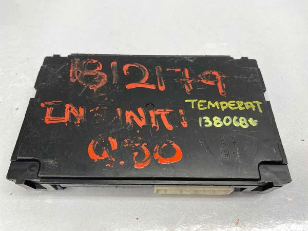 2014 2015 INFINITI Q50 CLIMATE CONTROL HVAC TEMPERATURE MODULE 3.7L OEM 277604GF0C