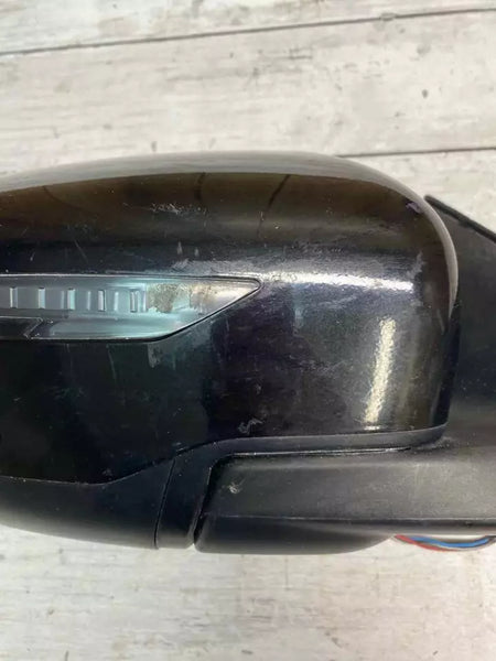 Nissan Rogue door mirror 2016 right side vin K turn signal black OEM 963019TB0C