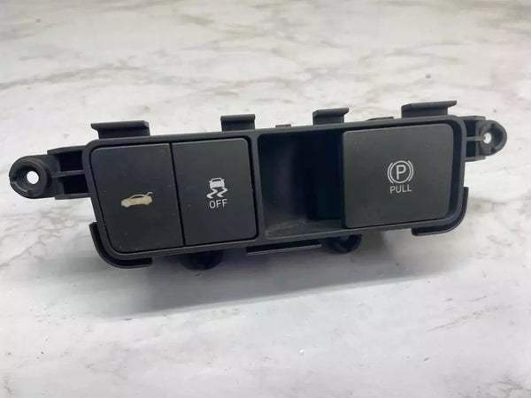 20 21 22 23 HYUNDAI SONATA INTERRUPTOR DE ESTABILIDAD DEL TABLERO FRENO DE ESTACIONAMIENTO DEL MALETERO OEM 93750L1100
