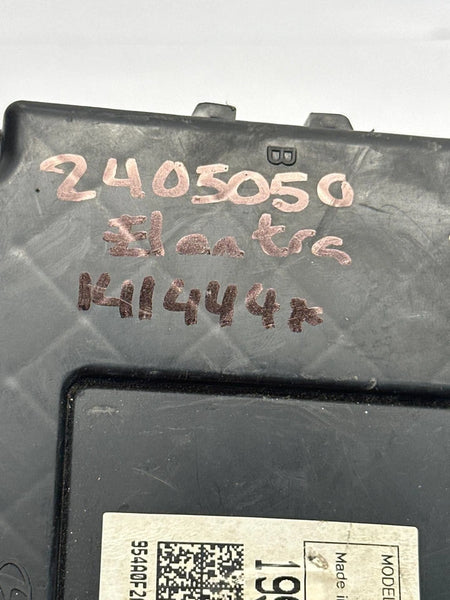 2019 HYUNDAI ELANTRA BODY CONTROL BCM BODY CONTROL MODULE UNIT OEM 854A0F2AL0