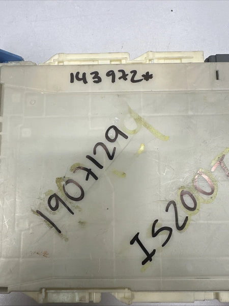 2016 LEXUS IS200T JUNCTION BOX JUNCTION CABIN FUSE RELAY BLOCK BOX ASSEMBLY OEM