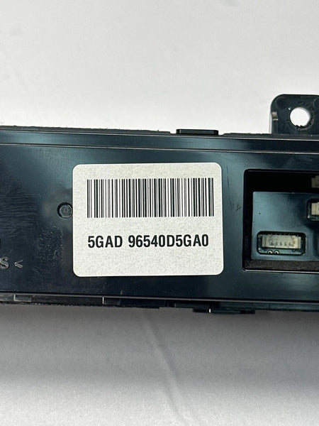 2019 2020 KIA OPTIMA RADIO AM FM CONTROL PANEL ASSEMBLY OEM 96540D5GA0 US MARKET