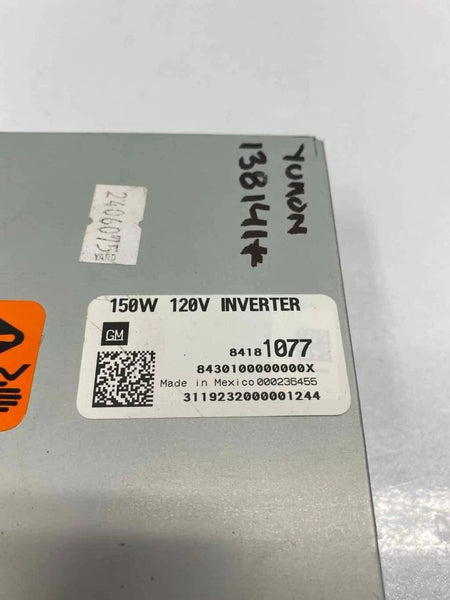 2015 TO 2020 GMC YUKON POWER INVERTER CONVERTER CONTROL MODULE UNIT OEM 84181077