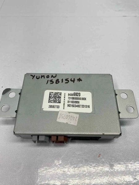 2018 TO 2020 GMC YUKON HUMAN MACHINE INTERFACE BYPASS CONTROL MODULE OEM 84306920