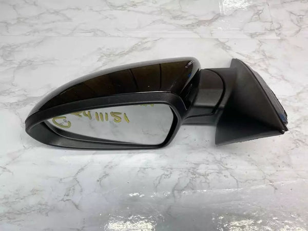 19 20 21 22 23 KIA FORTE DOOR MIRROR LEFT SIDE HEATED BLIND SPOT SDN BLACK OEM 87610M7070