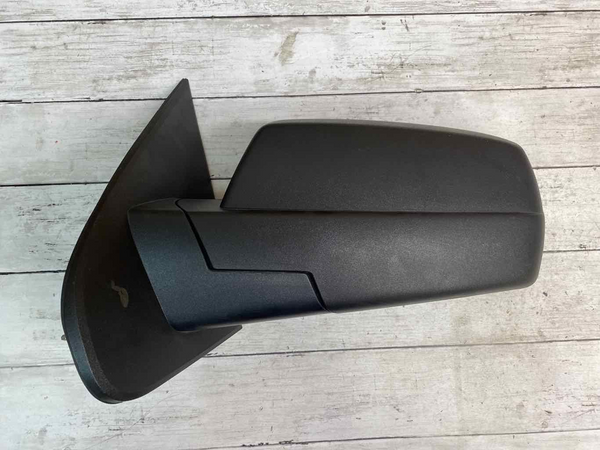 14 15 16 17 18 19 CHEVY SILVERADO DOOR MIRROR LEFT SIDE BLACK TEXTURED MANUAL OEM 23180068