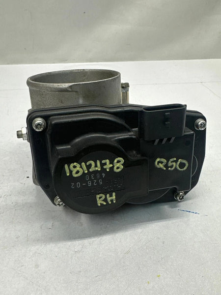2014 TO 2018 INFINITI Q50 THROTTLE BODY VALVE ASSEMBLY 3.7L 16119JK20B OEM