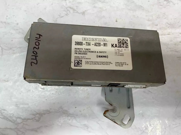 16 17 18 ACURA RDX RADIO AM FM RECEPTOR DE SATÉLITE NAVEGACIÓN AVANZADA EE. UU. 39800TX4A22