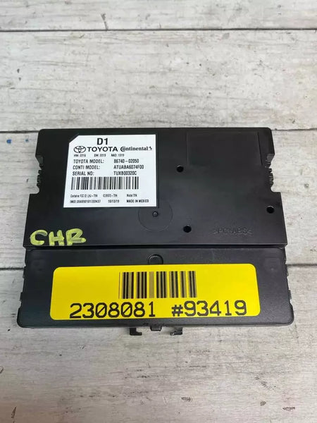 Toyota Corolla telematics transceiver 20 23 comunication control unit 8674002050