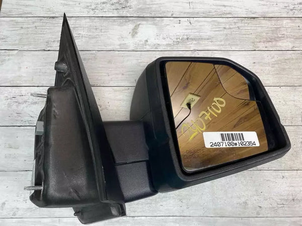 19 20 FORD F150 DOOR MIRROR RIGHT SIDE BLACK TEXTURED SIGNAL OEM JL3Z17682CF