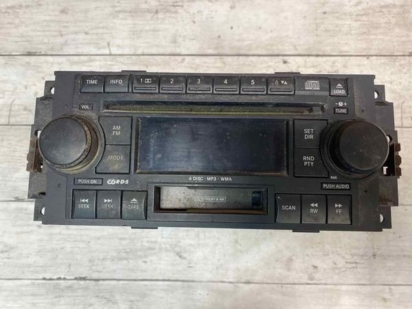 Dodge Ram rádio am fm 2004 a 2010 conjunto receptor de rádio OEM 05091523AL