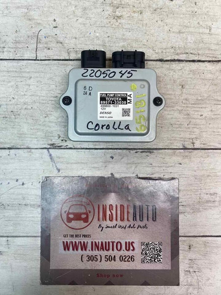 Toyota Corolla fuel pump from 2019 to 2023 control module unit OEM 8957106010