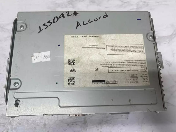2018 2020 HONDA ACCORD RADIO AM FM RECEIVER UNIT CD PLAYER US MARKET 39540TVAA13