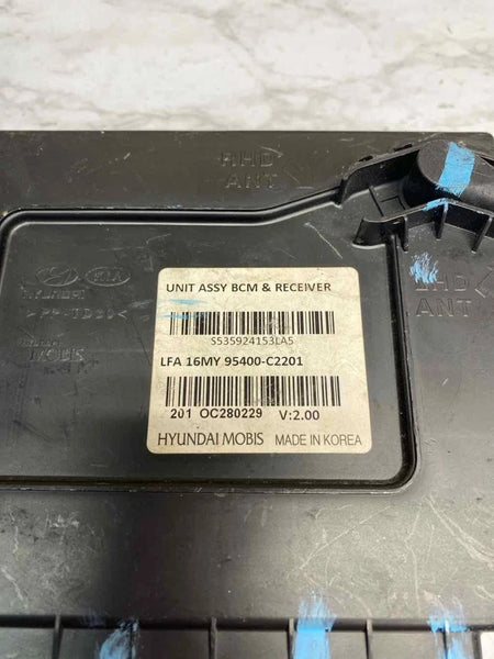 2015 TO 2017 HYUNDAI SONATA BODY CONTROL BCM MODULE UNIT ASSEMBLY OEM 95400C2201