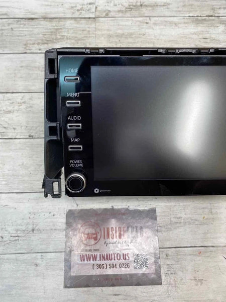 2021 TOYOTA COROLLA RADIO AM FM DISPLAY SCREEN & RECEIVER SED ASSY OEM 8614012610