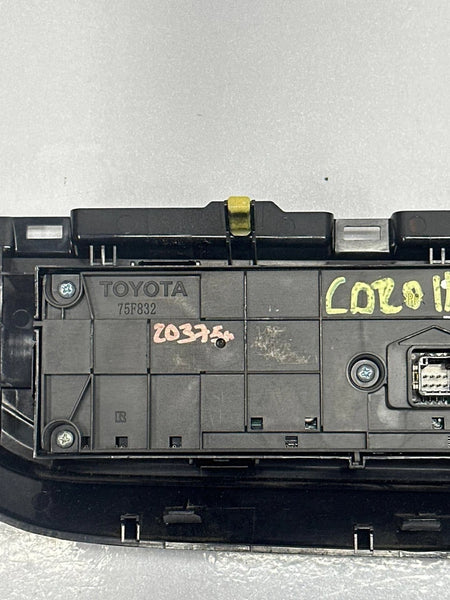 14 TO 16 TOYOTA COROLLA CLIMATE CONTROL AUTO HVAC MANUAL PANEL 5590002500 OEM