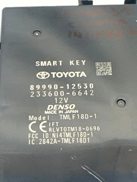 2020 TO 2024 TOYOTA COROLLA SMART KEY CONTROL MODULE UNIT ASSY OEM 8999012530