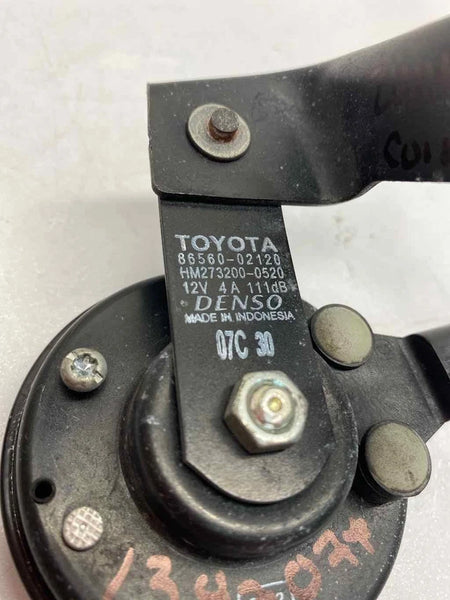 2020 TO 2023 TOYOTA COROLLA HIGH HORN HI NOTE TONE PITCH SIREN ASSY OEM 8656002120