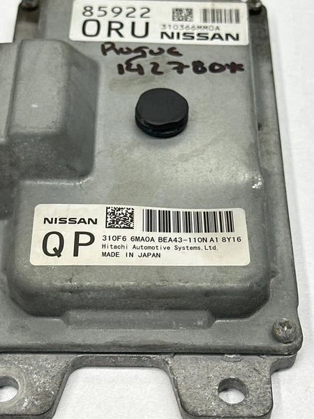 2019 TO 2022 NISSAN ROGUE SPORT TCM CONTROL TRANSMISSION MODULE OEM 310F66MA0A