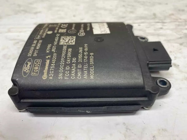 2018 2022 FORD MUSTANG BLIND SPOT ALERT REAR SENSOR MODULE ASSY OEM JR3T14D453CC