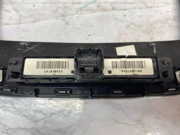2018 DODGE CARAVAN VENTILADOR DE AIRE ACONDICIONADO CONTROL DE CLIMATIZACIÓN TABLERO CENTRAL PANEL DE MOLDURA OEM 1SQ531X9AE