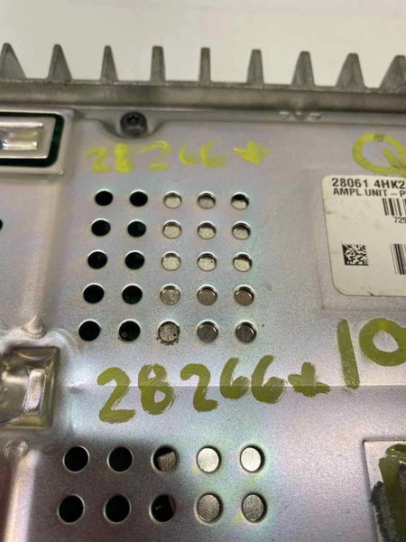 2016 INFINITI Q50 RADIO AM FM AMPLIFIER UNIT BOSE AUDIO ASSY OEM 280614HK2A