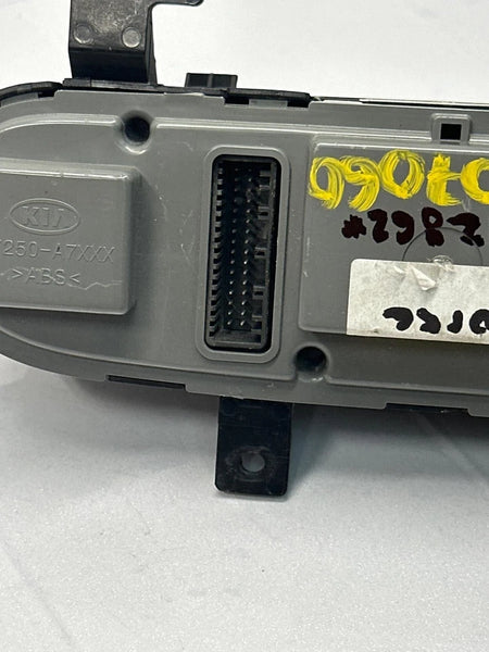 2014 TO 2016 KIA FORTE CLIMATE CONTROL AC PANEL MANUAL 97250A7052WK COUPE 1.6L TURBO