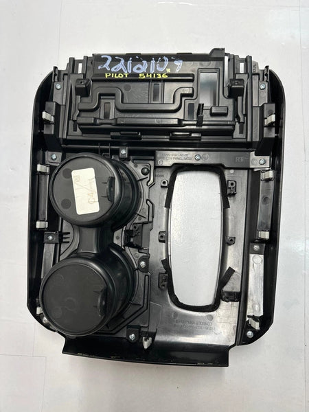 2021 TO 2023 HONDA PILOT CENTER CONSOLE TOP BEZEL COVER PANEL CUP HOLDER 77295TG7A120