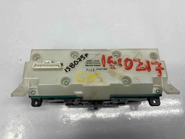 2007 2008 INFINITI G35 RADIO AM FM DISPLAY SCREEN CONTROL PANEL OEM 28395JK60B